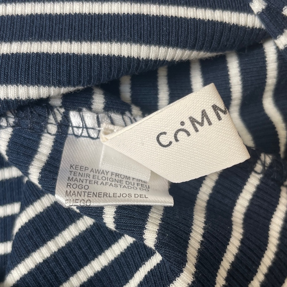 COMMENSE Striped Bodysuit - Picture 7 of 8